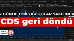 2 günde 1 milyar dolar yakılınca CDS  geri döndü