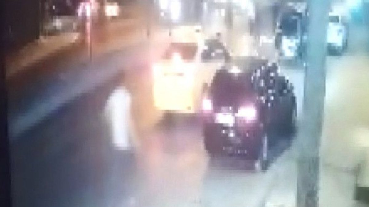 Ataşehir’deki genç kızın yaşamını yitirdiği kaza kamerada