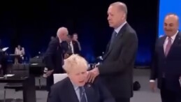 Cumhurbaşkanı Erdoğan ile Boris Johnson’ın eğlenceli anları