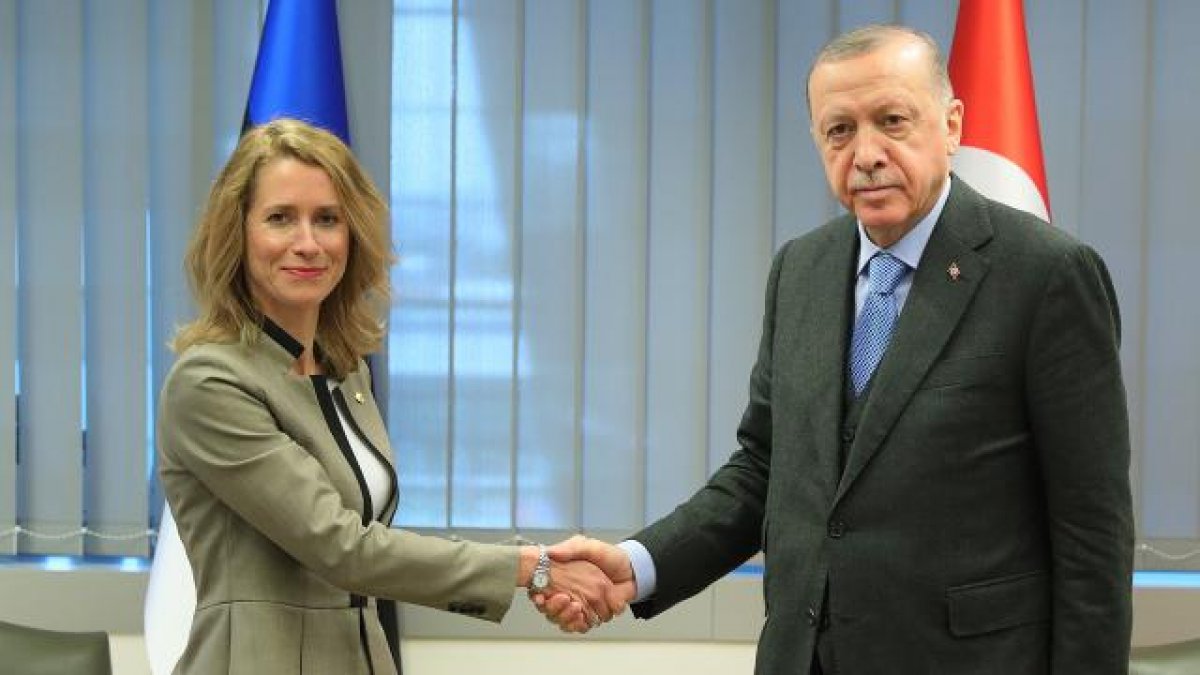 Cumhurbaşkanı Erdoğan ile Estonya Başbakanı telefonda görüştü