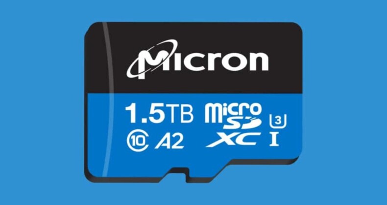 Dünyanın ilk 1.5 TB microSD kartı tanıtıldı