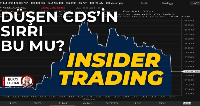 Düşen CDS’in sırrı bu mu: INSIDER TRADING