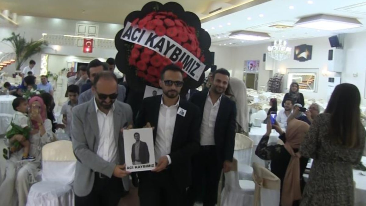 Elazığ’daki düğünde, damada cenaze töreni düzenlendi