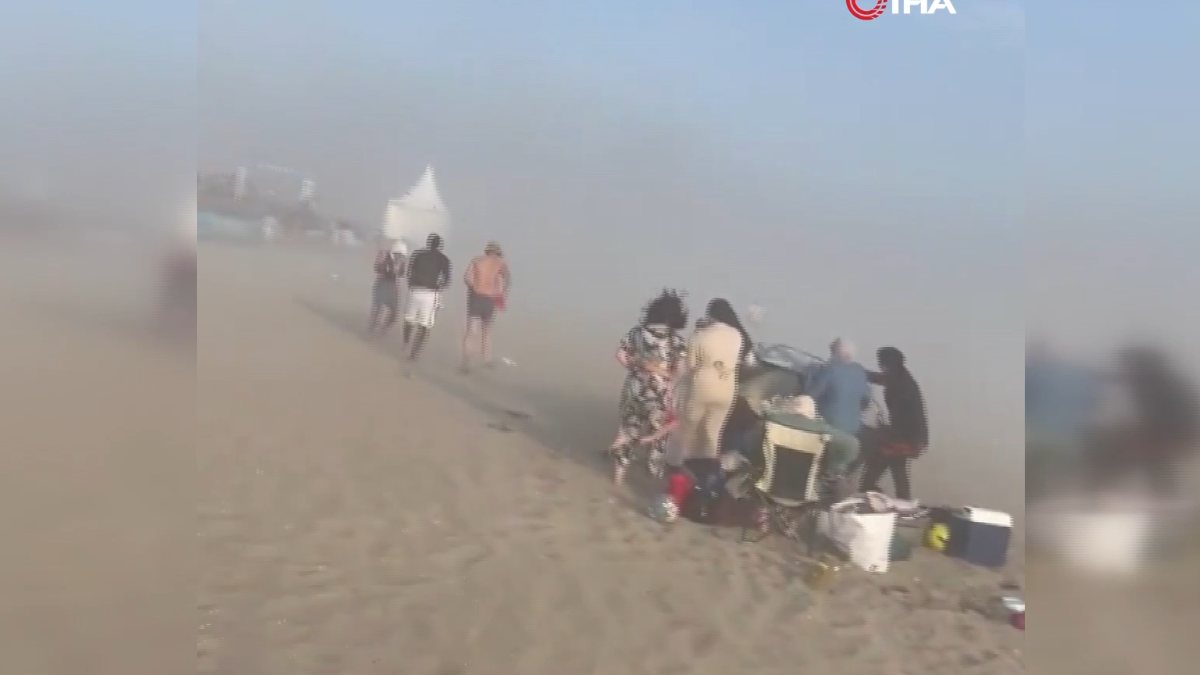 Fransa’nın Normandiya kıyılarını fırtına vurdu: 1 ölü