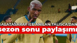 Galatasaray ile anılan Talisca’dan sezon sonu paylaşımı