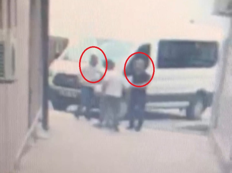 Hastane bahçesinde silahlı kavga