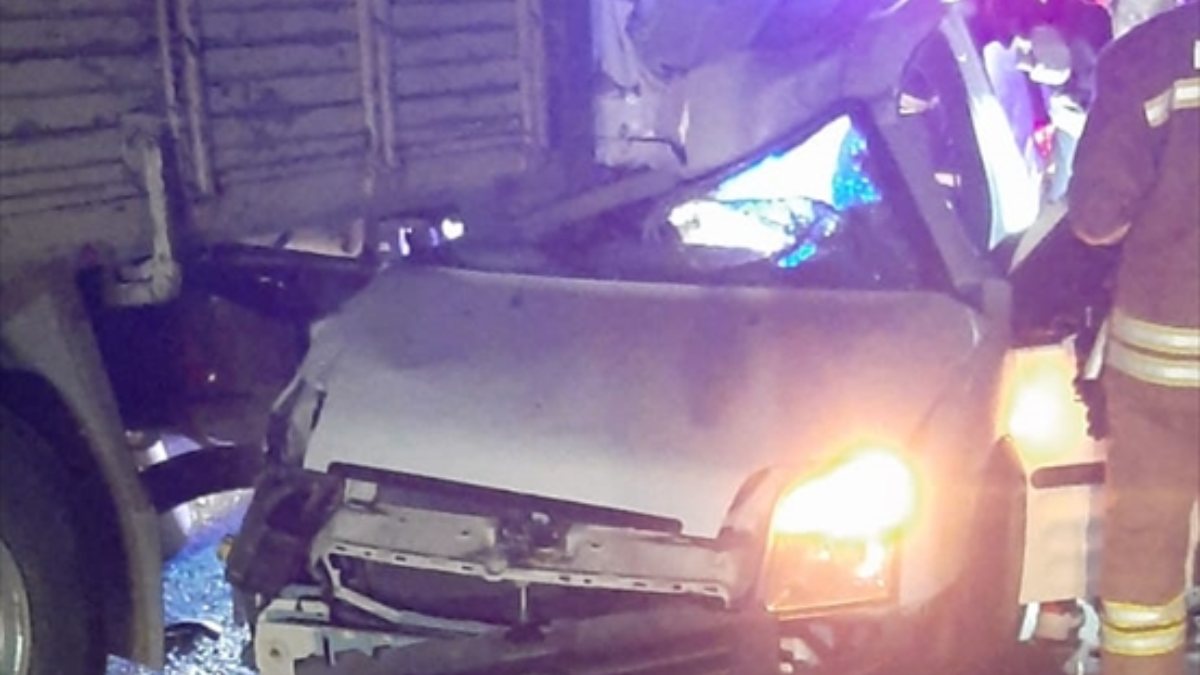 Hatay’da kaza: 1 ölü, 2 yaralı