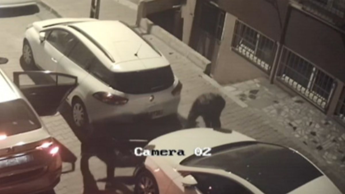 İstanbul’da 10 saniyede araç farı hırsızlığı