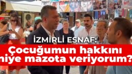 İzmirli esnaf: Çocuğumun hakkını niye mazota veriyorum?