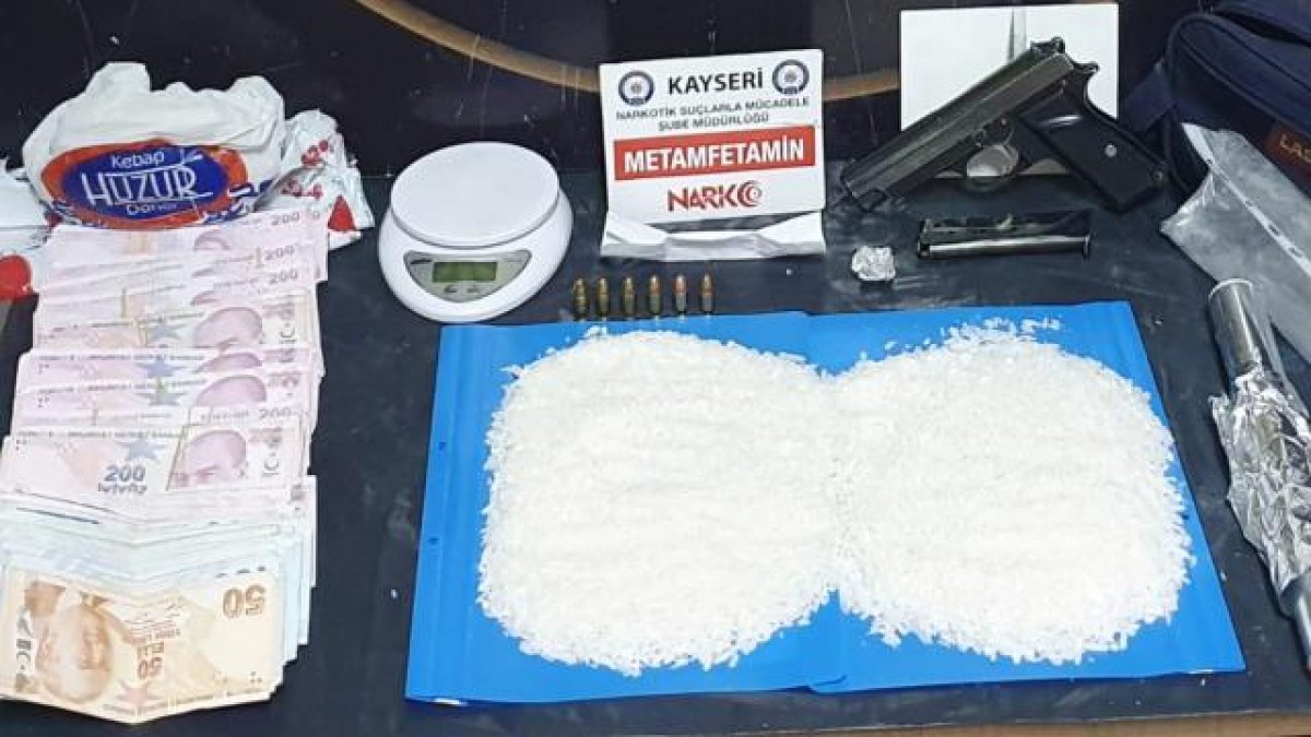 Kayseri’de uyuşturucu operasyonu: 7 gözaltı