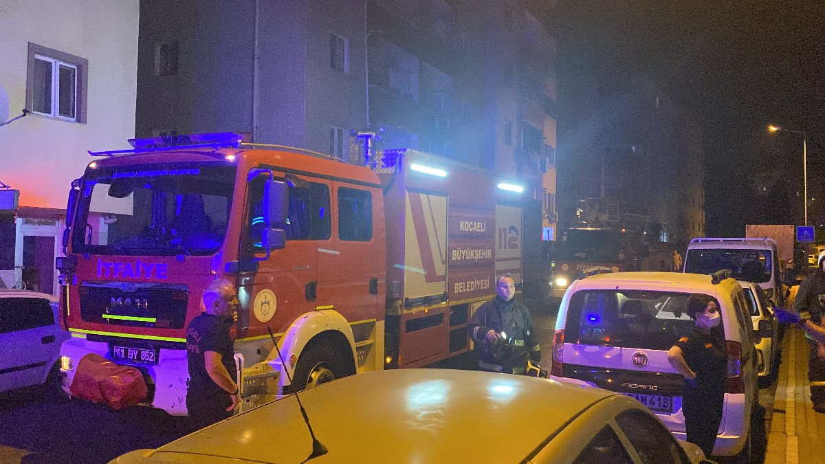 Kocaeli’de alkollü şahıs kendisini eve kilitledi: Evi ateşe vereceğim