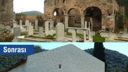 Muğla Büyükşehir Belediyesi’nin tepki toplayan cami restorasyonu