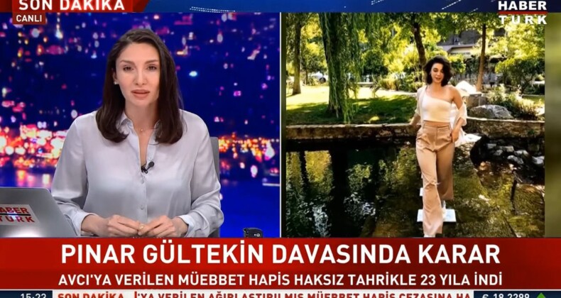 Pınar Gültekin davasından çıkan karar, Habertürk spikerini isyan ettirdi