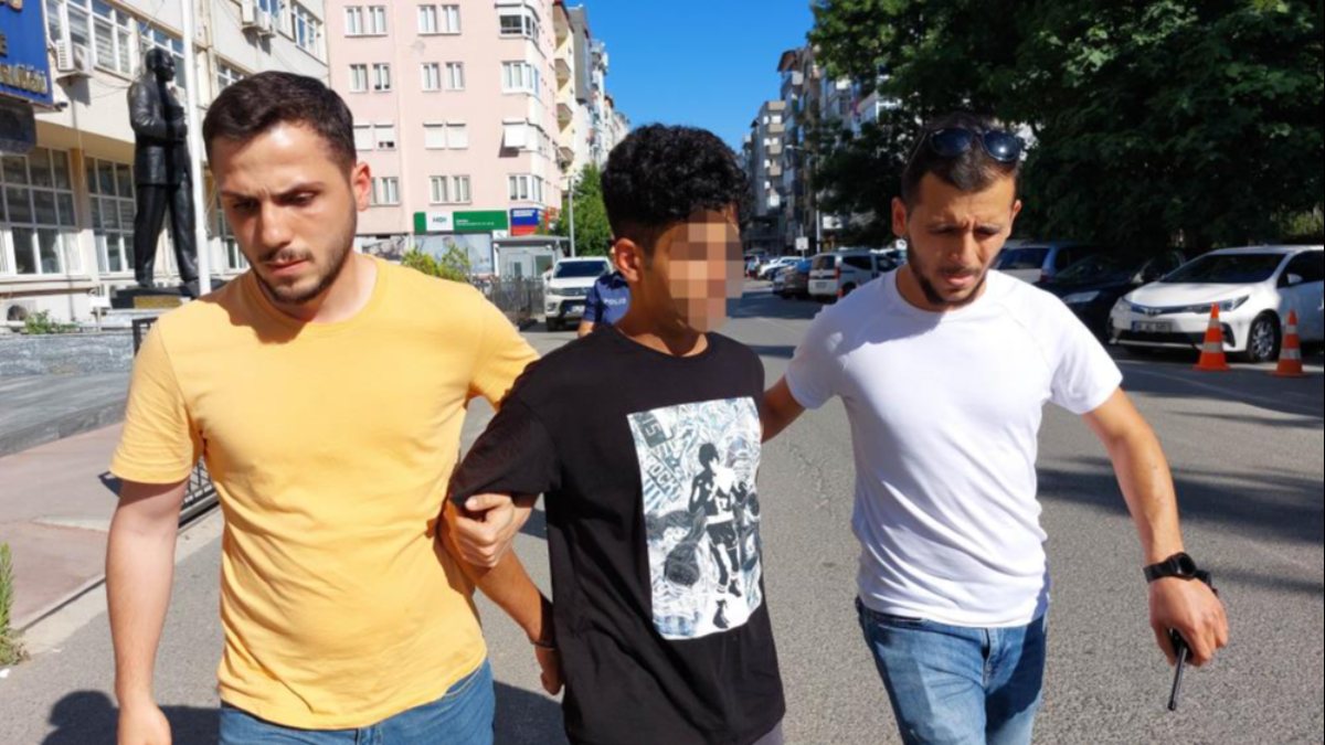 Samsun’da gaspçı polisin kovalamacası sonucu yakalandı