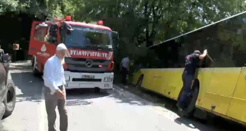 Sarıyer’de İETT otobüsü kaza yaptı: Çok sayıda yaralı var