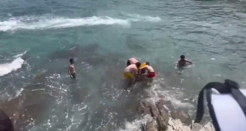 Şile’de boğulma tehlikesi yaşayan 4 kişi kurtarıldı