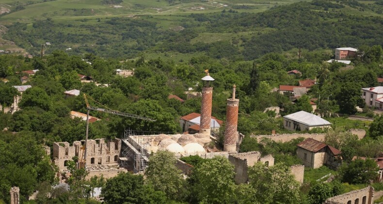 Şuşa’da restorasyon çalışmaları devam ediyor