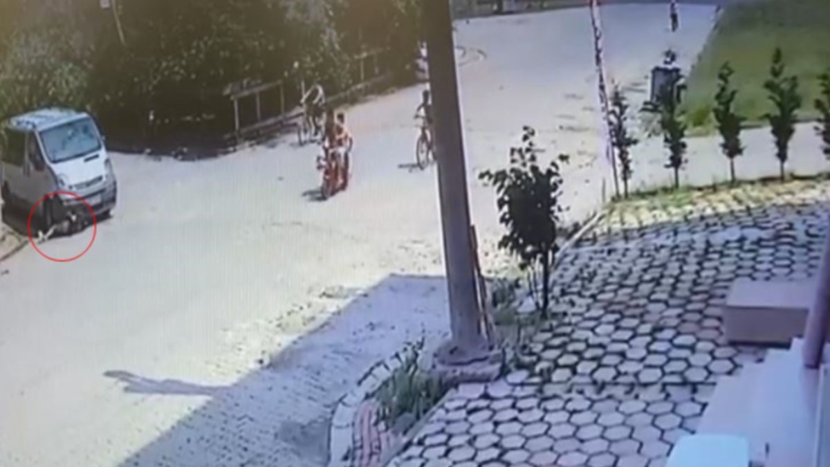 Tekirdağ’da sürücüden kaçarken, arabanın altında kaldı