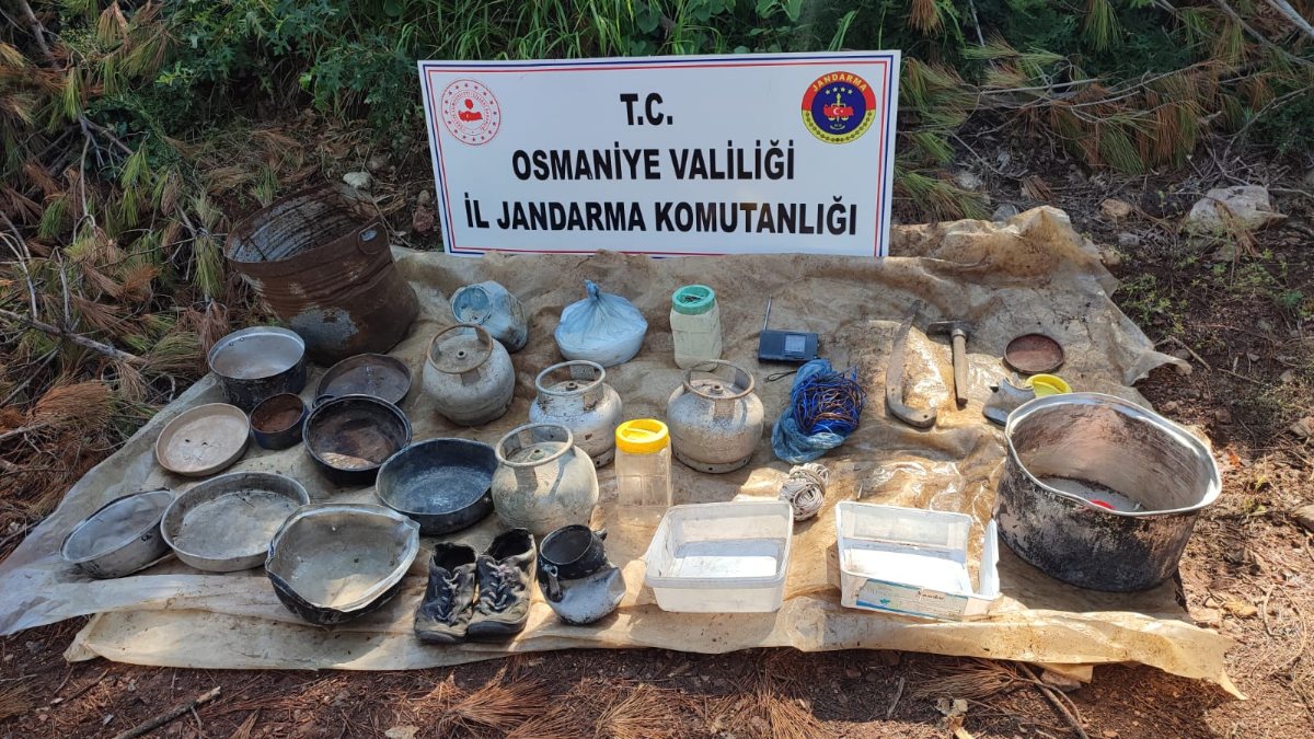 Türk askeri PKK’nın inlerinde: Yaşam malzemesi ve mühimmat ele geçirildi