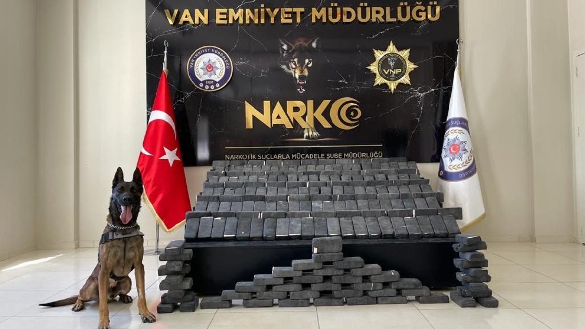 Van’da uyuşturucu operasnonu: 115 kilo eroin maddesi ele geçirildi