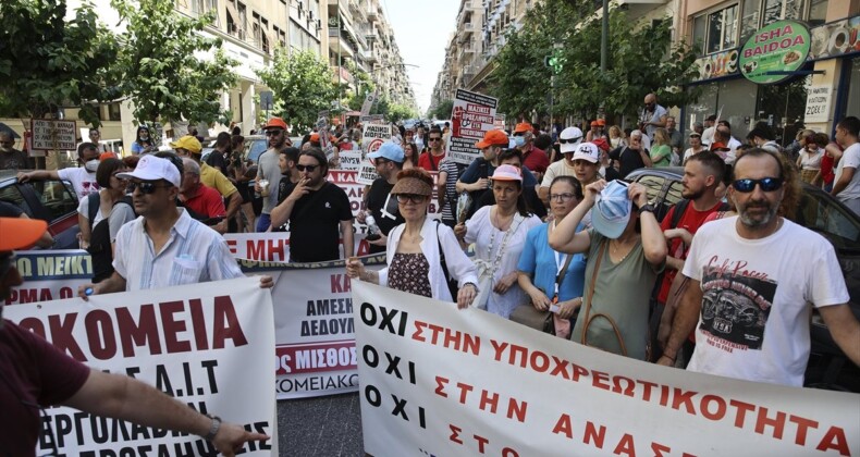 Yunanistan, sağlık çalışanlarının grevine sahne oldu