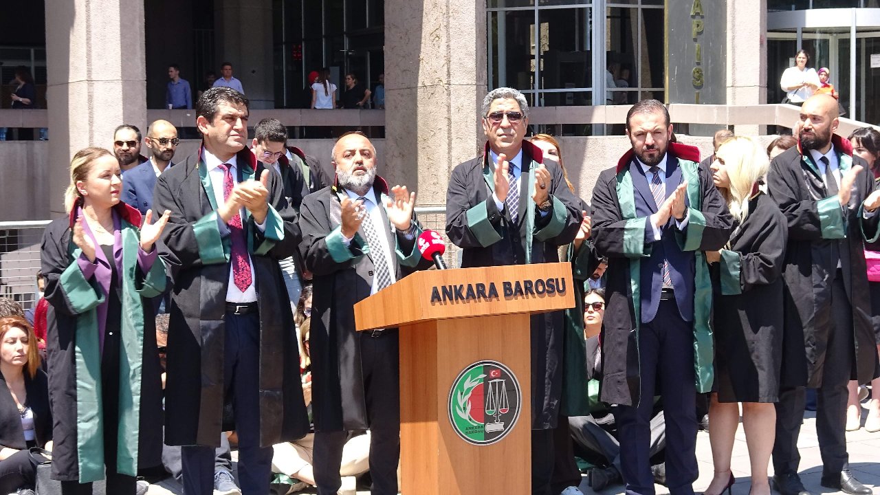 Ankara Barosu’ndan Servet Bakırtaş’ın öldürülmesine alkışlı protesto
