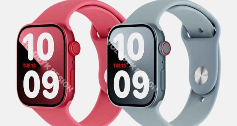 Apple Watch Series 8 daha büyük ekranla geliyor