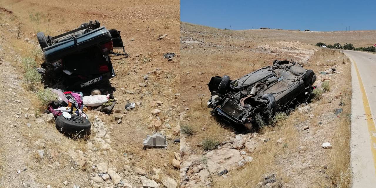 Araç şarampole devrildi: Ölü ve yaralılar var