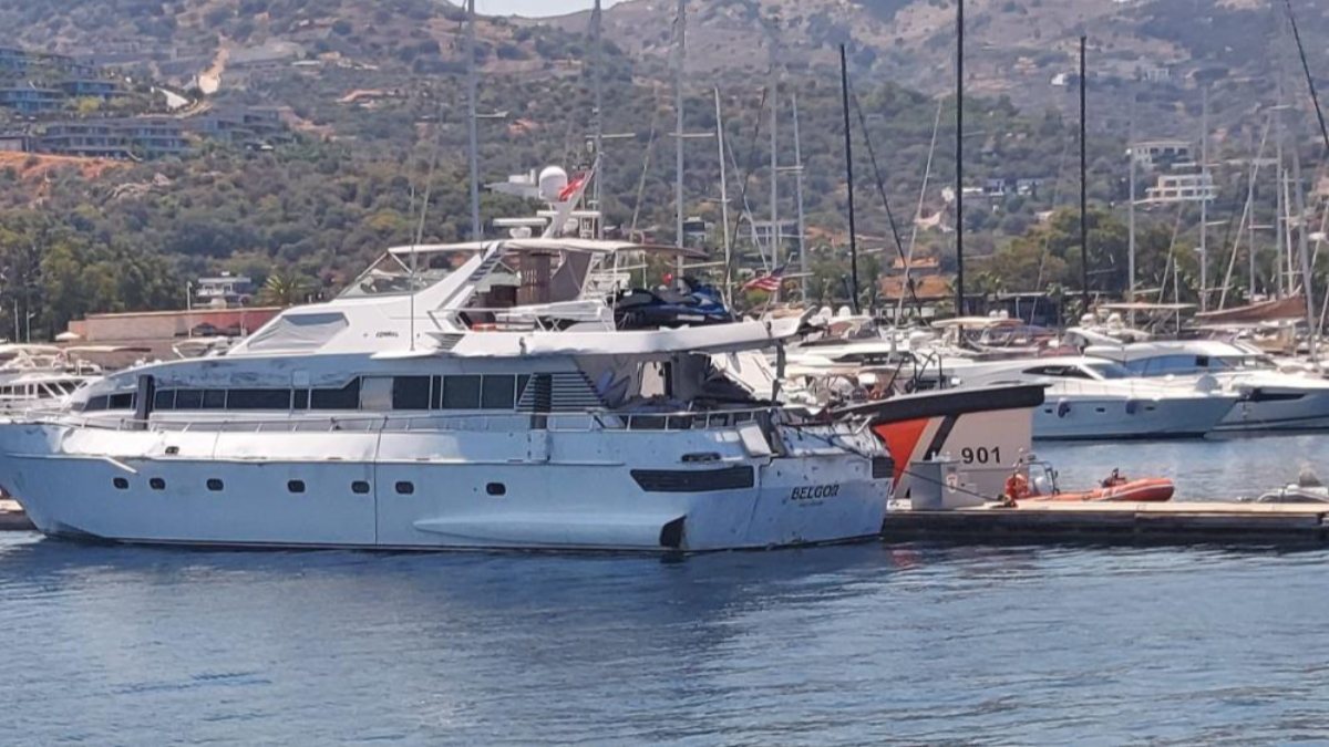 Bodrum’da uyuşturucu operasyonu: Lüks yat ateş açılarak durduruldu