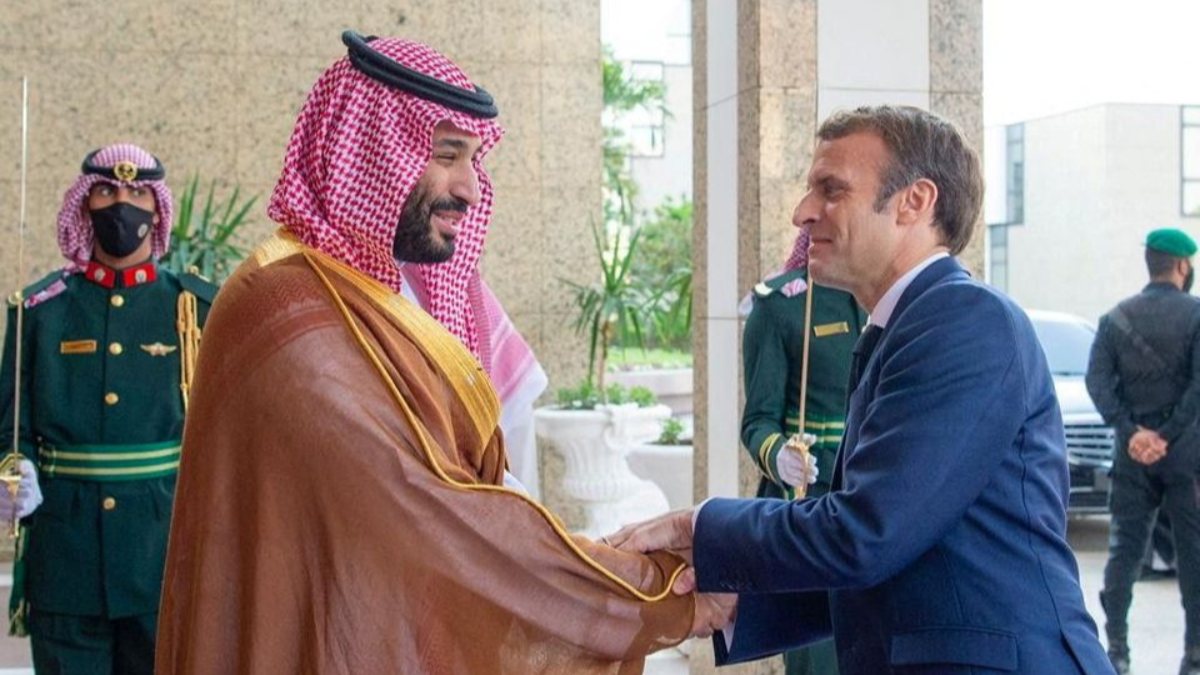 Fransa’da Emmanuel Macron – Muhammed bin Selman zirvesi