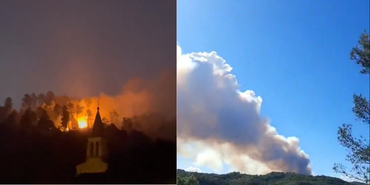 Fransa’da orman yangını: 18 itfaiyeci yaralandı