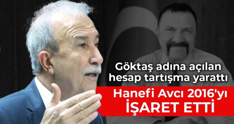 Hanefi Avcı 2016’yı işaret etti