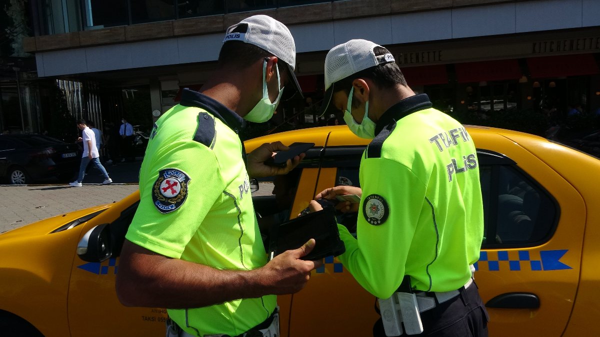 İstanbulda taksicilere ceza yağdı