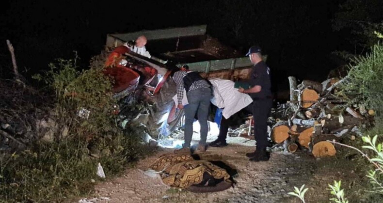 Karabük’te devrilen traktörün altında kalan 2 kişi öldü