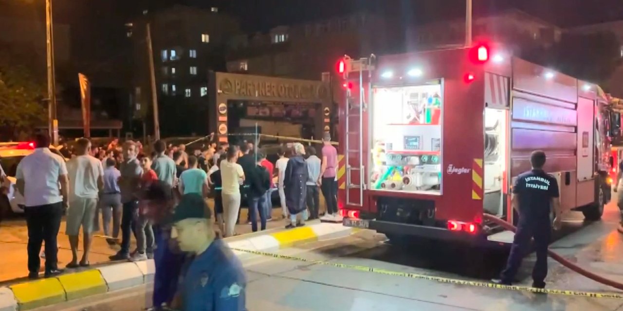 Lokantada yangın: Araçlara da sıçradı