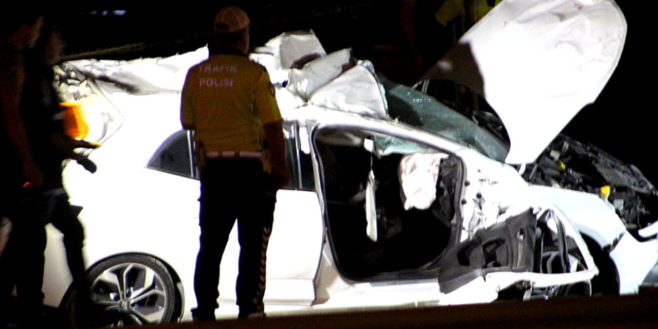 Otomobil takla attı:1 ölü, 1 yaralı