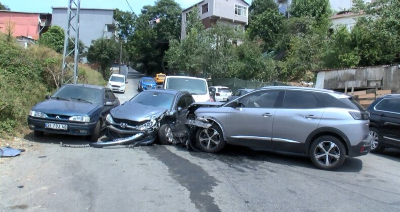 Sarıyer’deki sürücü, ortalığı birbirine kattı