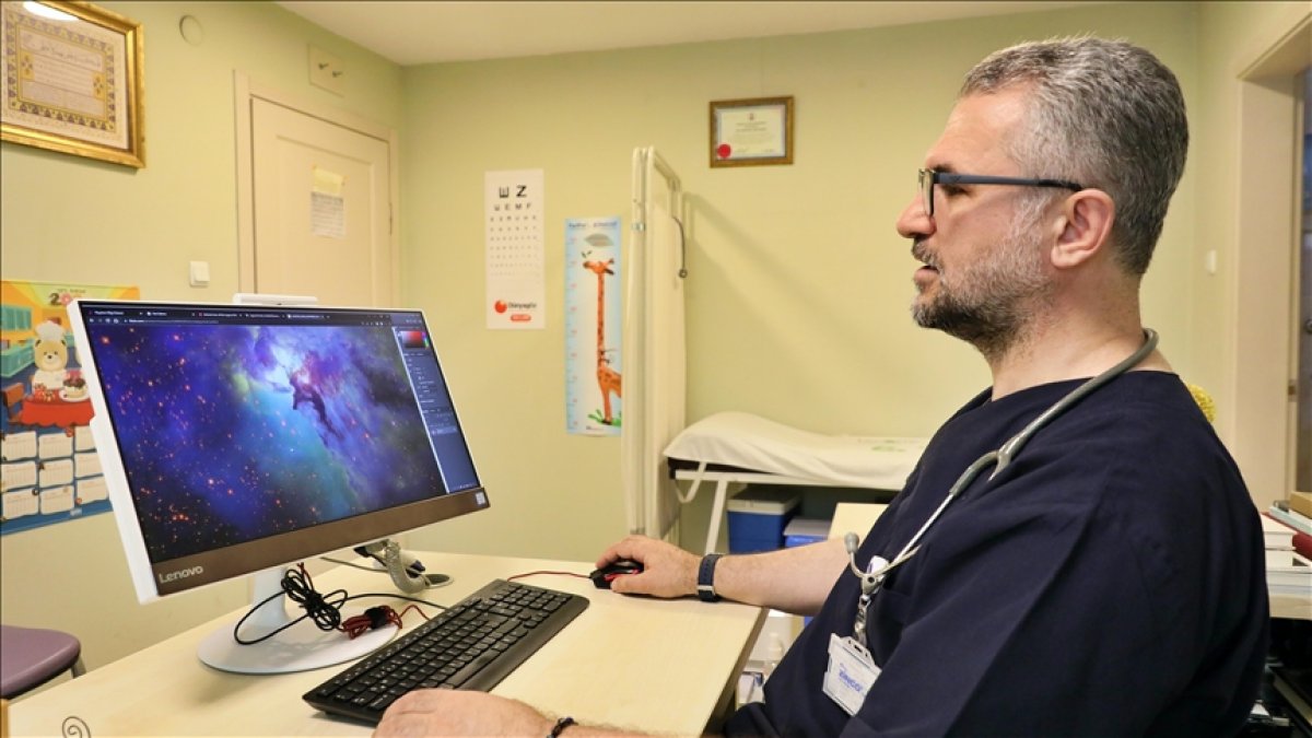 Türk doktor, astronomi fotoğraflarını NASA için renklendiriyor