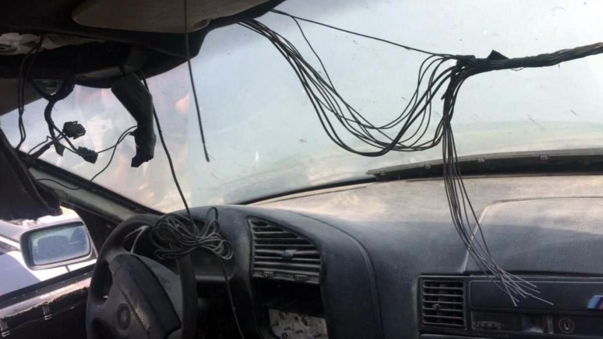 Ankara’da 4 yıl önce yediemin otoparkına çekilen otomobilnin hurdasıyla karşılaştı