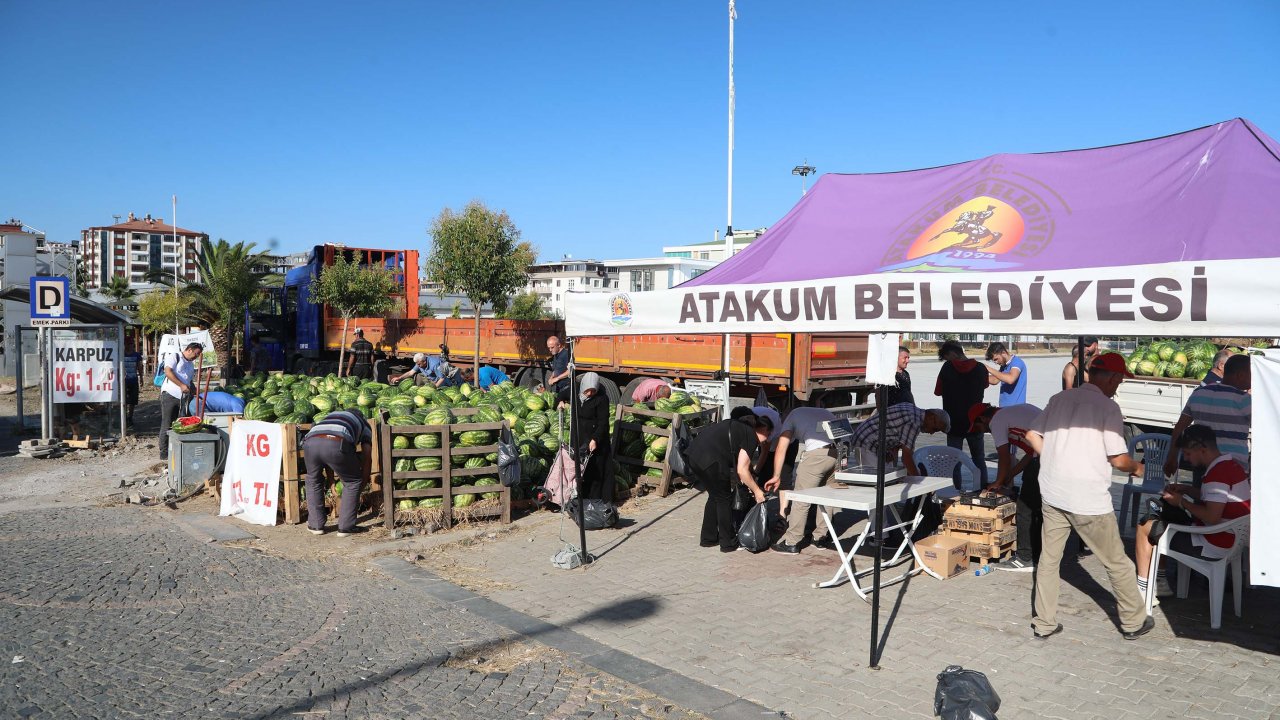 Atakum’da çiftçi dayanışması