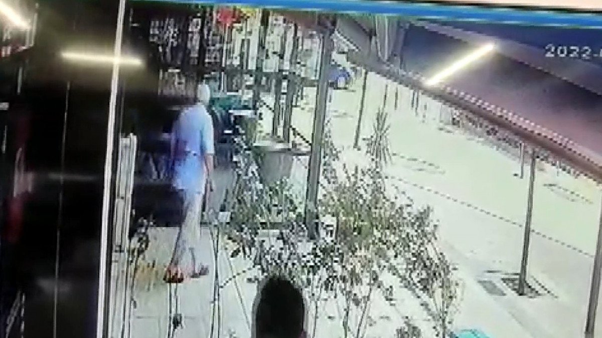 Bağcılar’da kediye terlikli saldırı