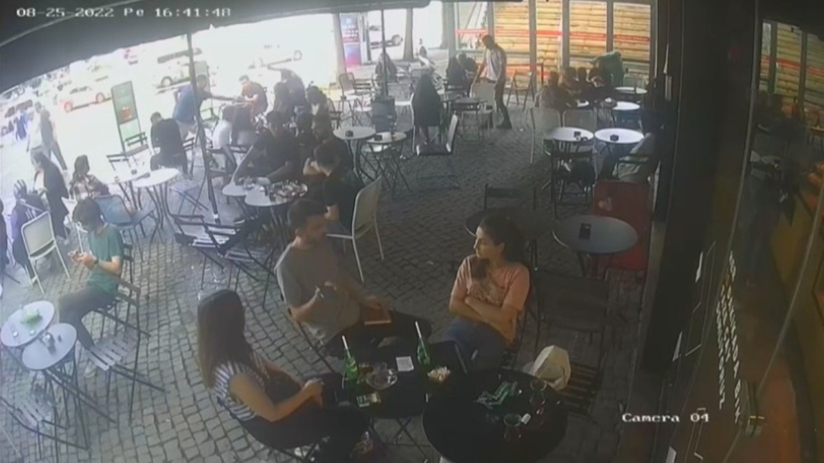 Beşiktaş’ın tribün liderinin öldüğü saldırının görüntüleri