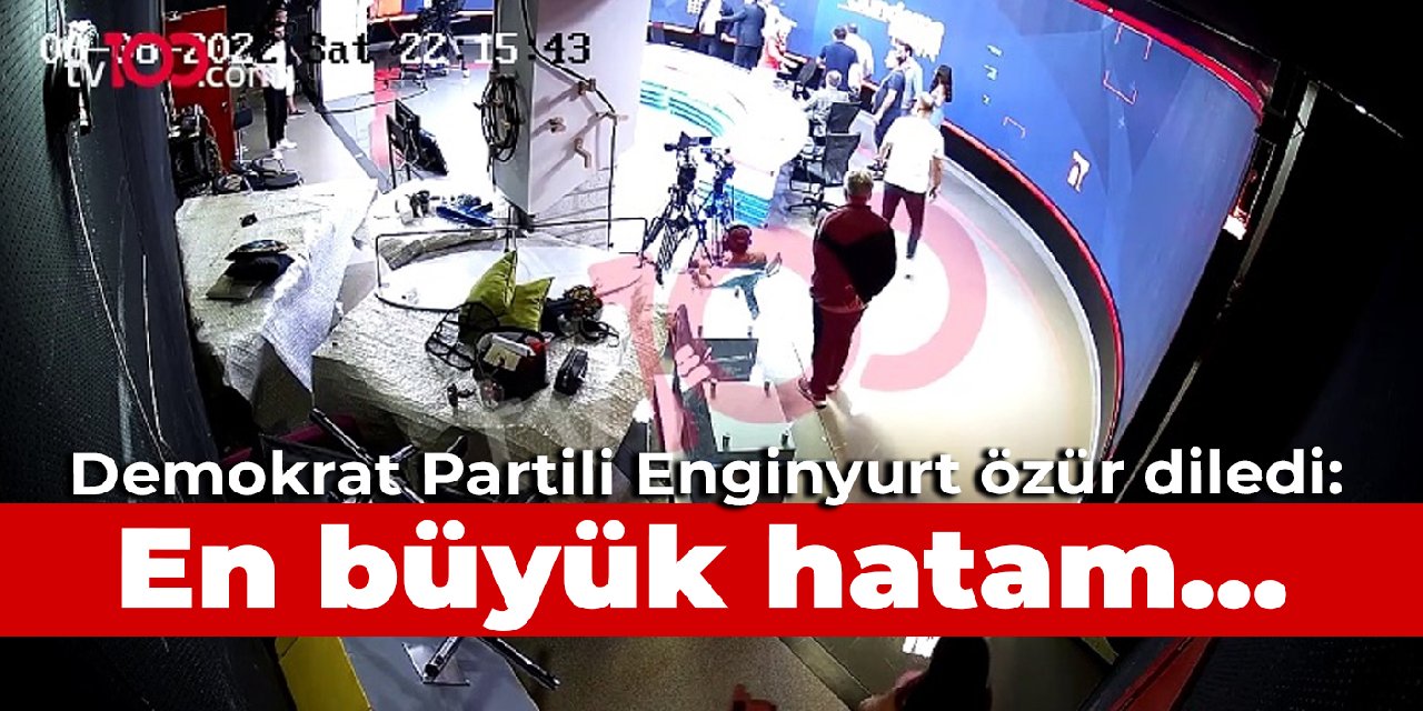Demokrat Partili Enginyurt özür diledi: En büyük hatam…