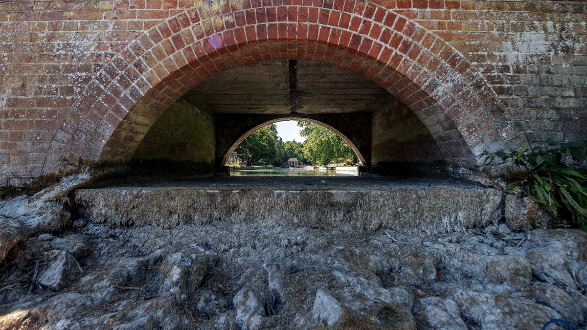 İngiltere’deki sıcak havadan nehir yatakları kurudu