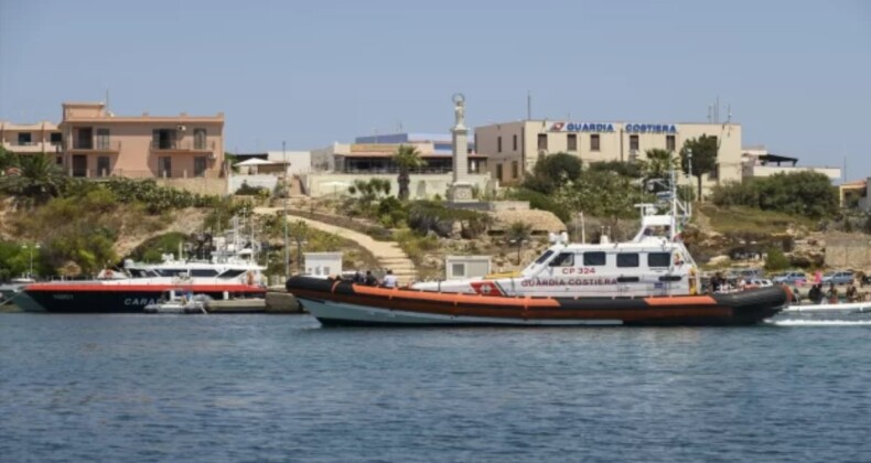 İtalya’da Lampedusa Adası düzensiz göçmen yükünü taşıyamıyor