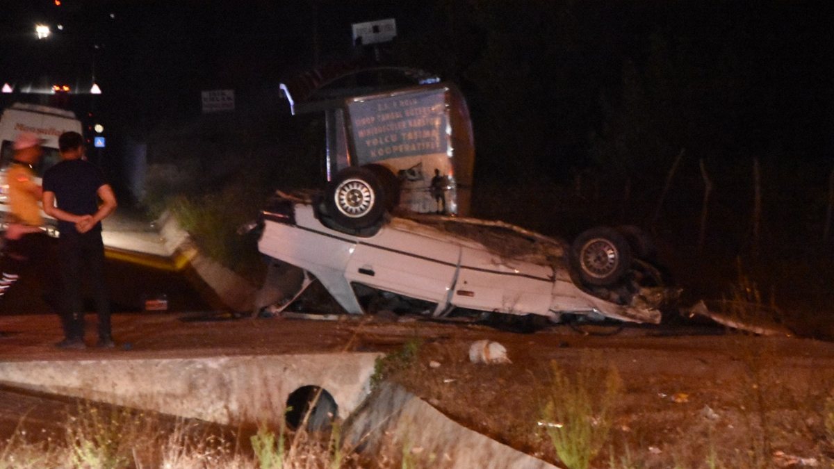 Sinop’ta araç kağıt gibi ezildi: 1 yaralı