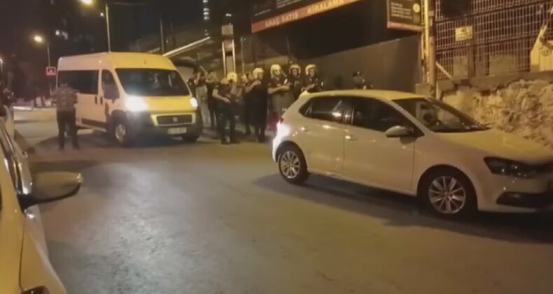 Şişli’de iki aile arasında silahlı nişan atma kavgası