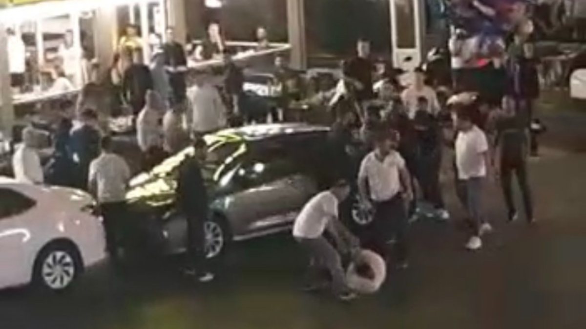 Ümraniye’deki işkembecide müşteriye dayak