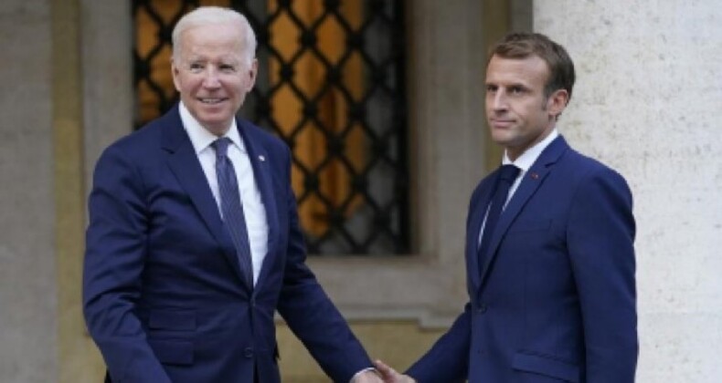 ABD Başkanı Joe Biden, Macron ile görüşecek