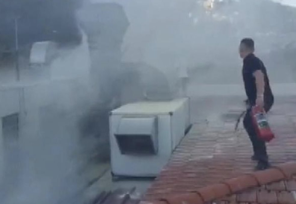 Beşiktaş’ta ünlü mekanda yangın